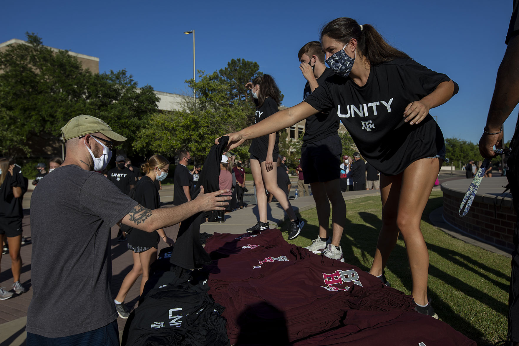 Aggie demonstration